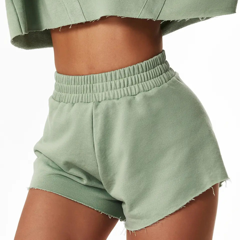 Crop Top Jogger Set